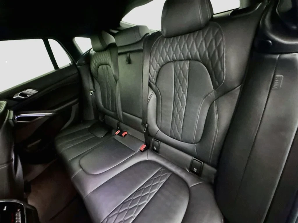 2020 BMW X6 M50i interior, seats, Black