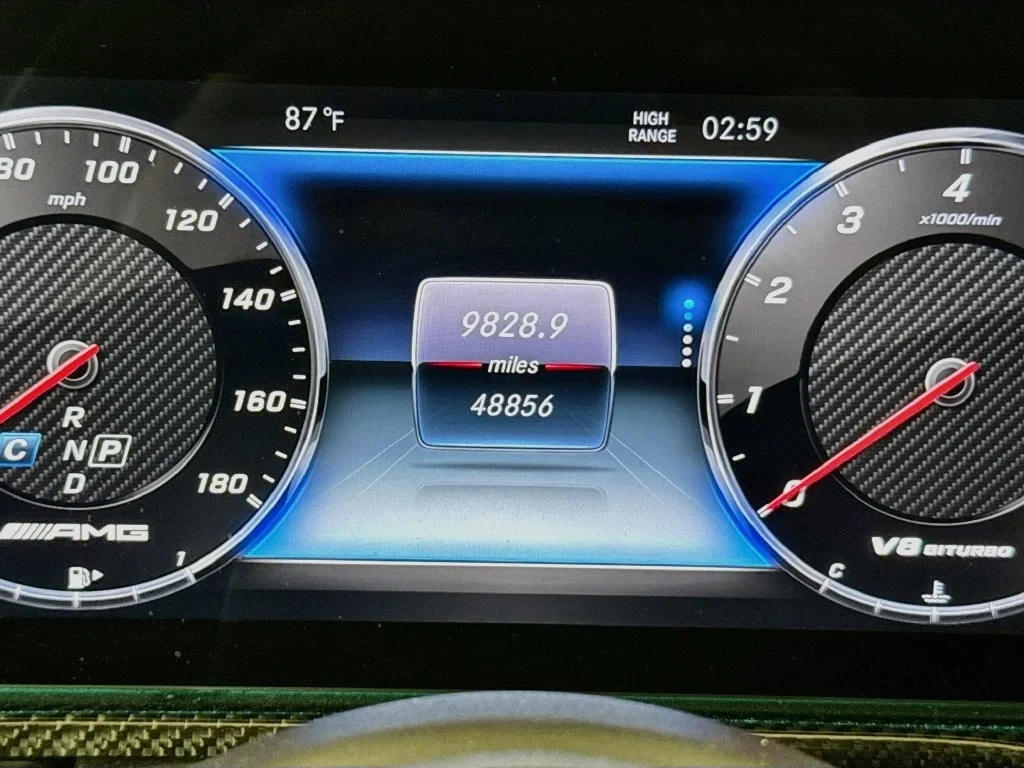 2020 Mercedes-AMG G 63 interior, designo Classic Red and Black Nappa