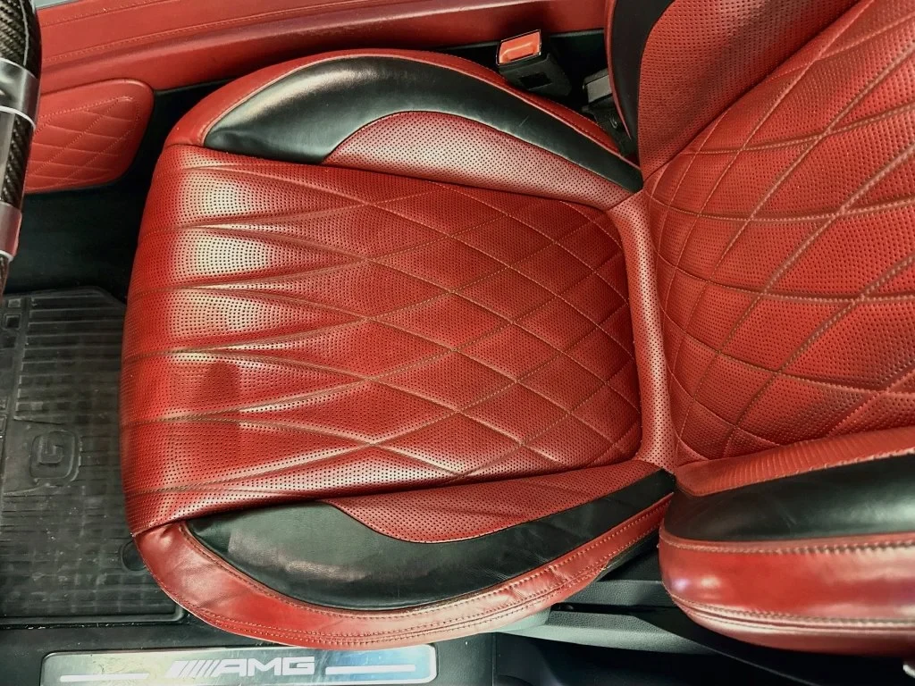 2020 Mercedes-AMG G 63 interior, seats, designo Classic Red and Black Nappa