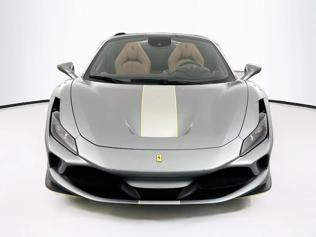 2021 Ferrari F8 Spider for sale, exterior, Silver
