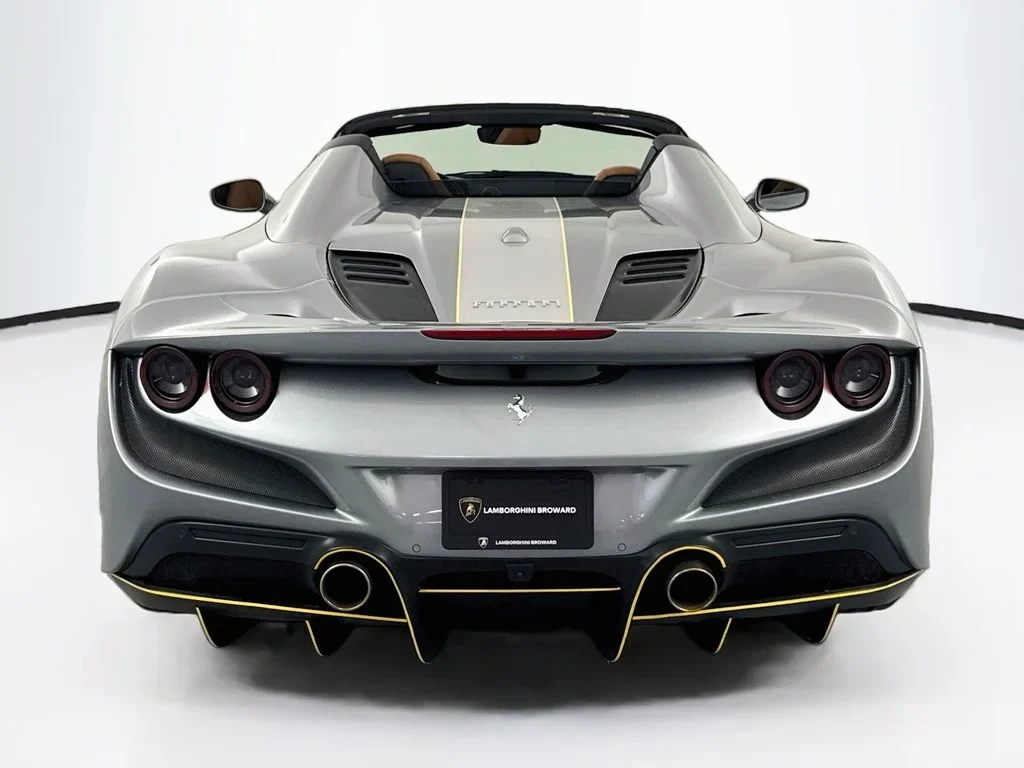 2021 Ferrari F8 Spider for sale, exterior, Silver
