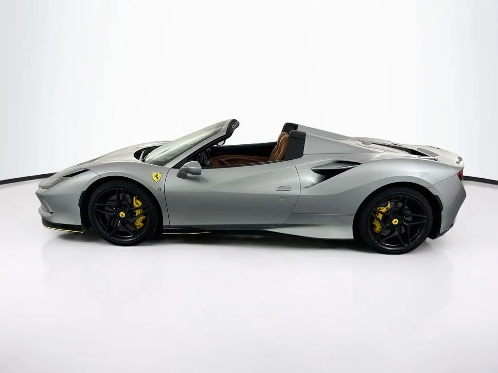 2021 Ferrari F8 Spider for sale, exterior, Silver