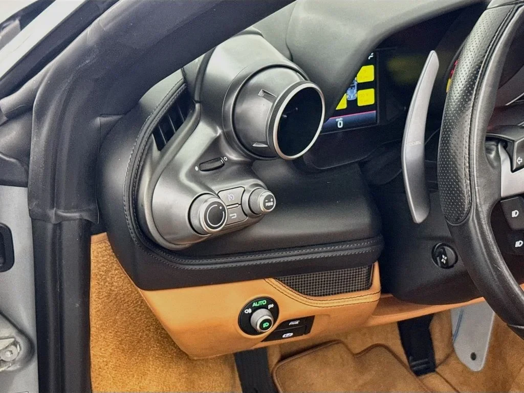 2021 Ferrari F8 Spider interior, Tan leather (as seen in the photographs)