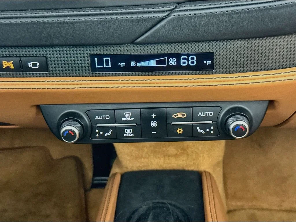 2021 Ferrari F8 Spider interior, Tan leather (as seen in the photographs)