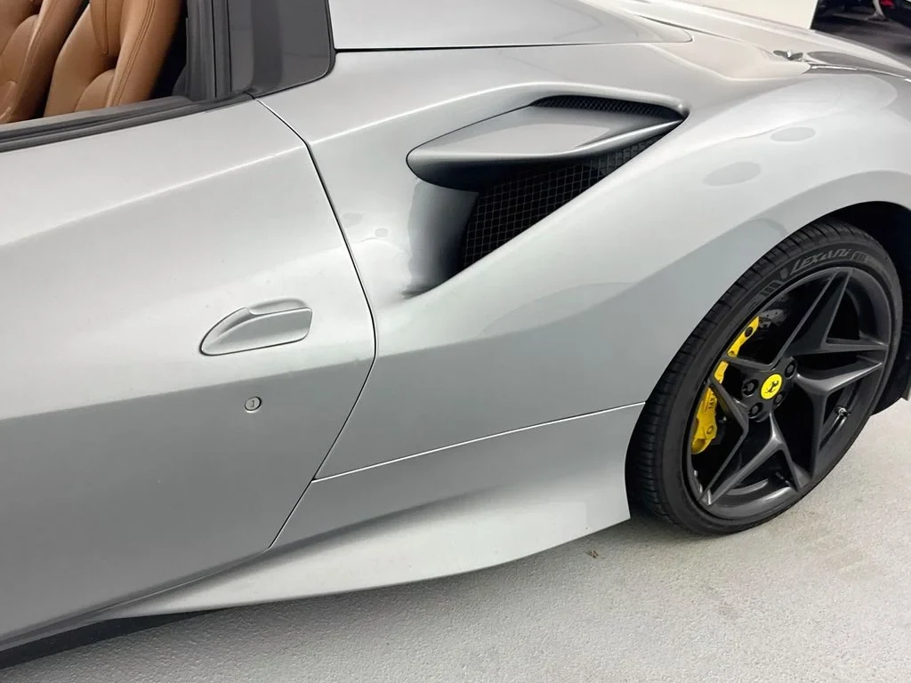2021 Ferrari F8 Spider for sale, exterior, Silver