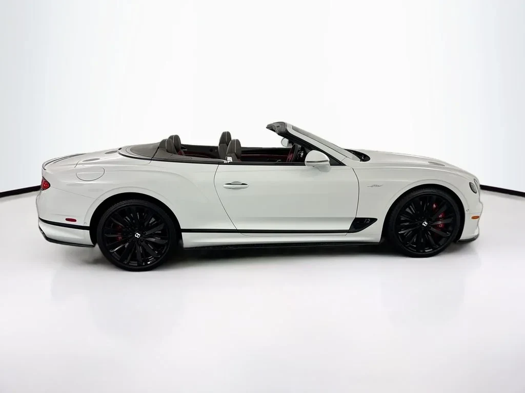 2022 Bentley Continental GT Speed Convertible for sale, exterior, White