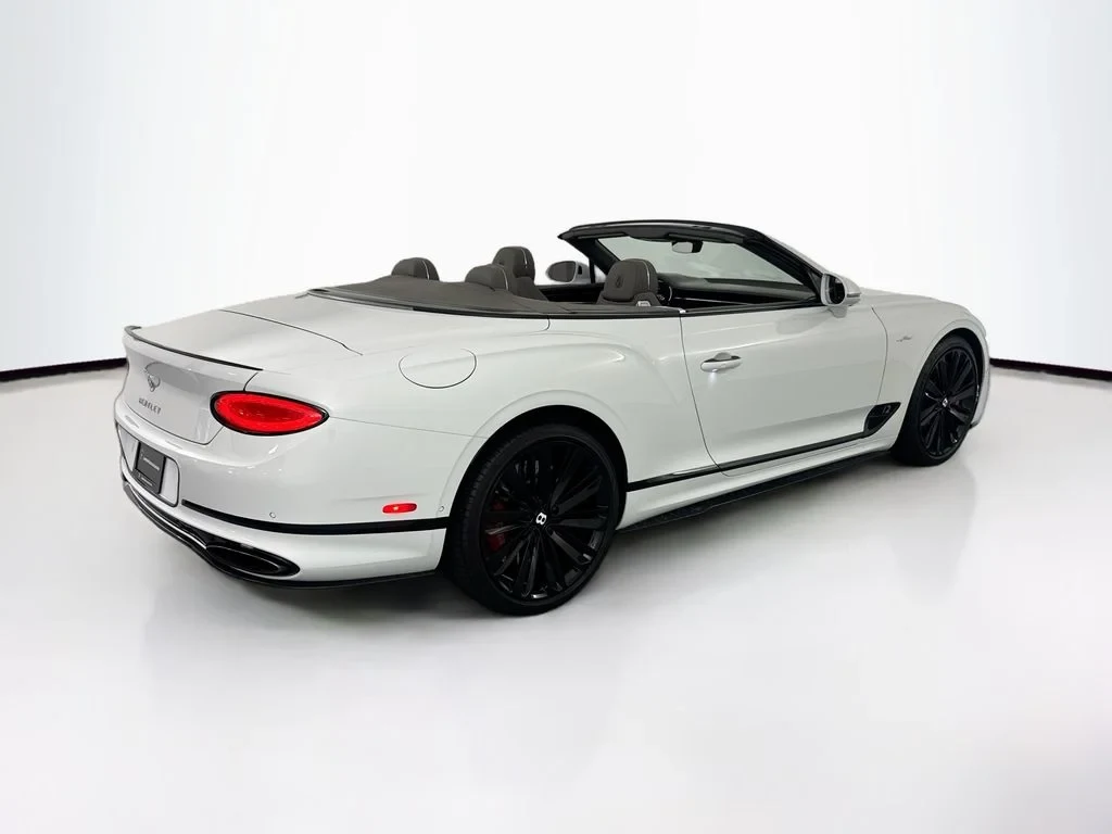 2022 Bentley Continental GT Speed Convertible for sale, exterior, White