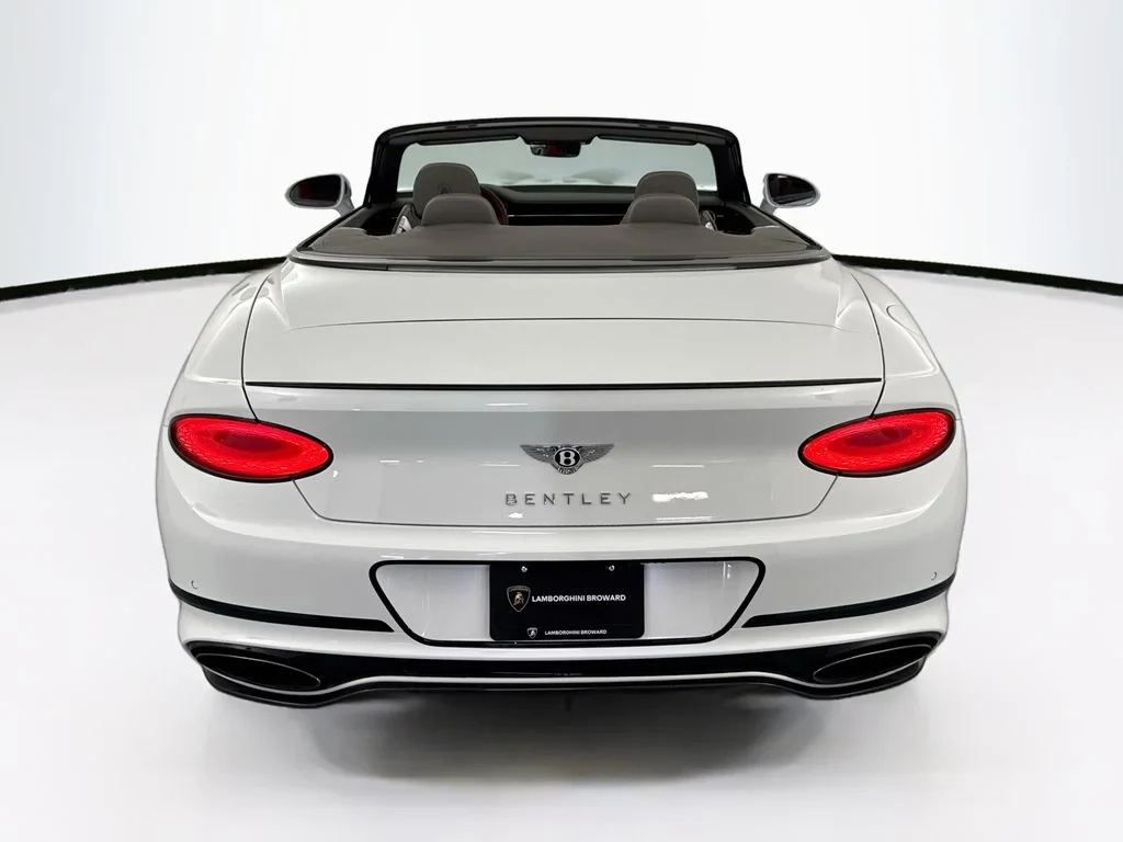 2022 Bentley Continental GT Speed Convertible for sale, exterior, White