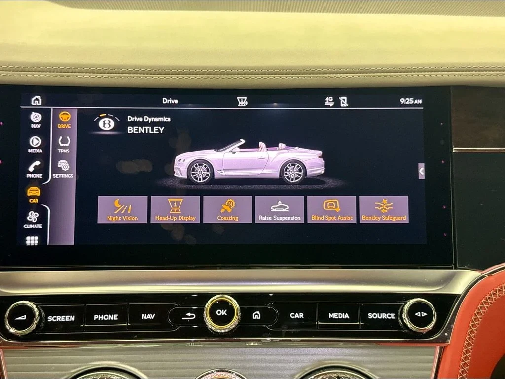 2022 Bentley Continental GT Speed Convertible interior