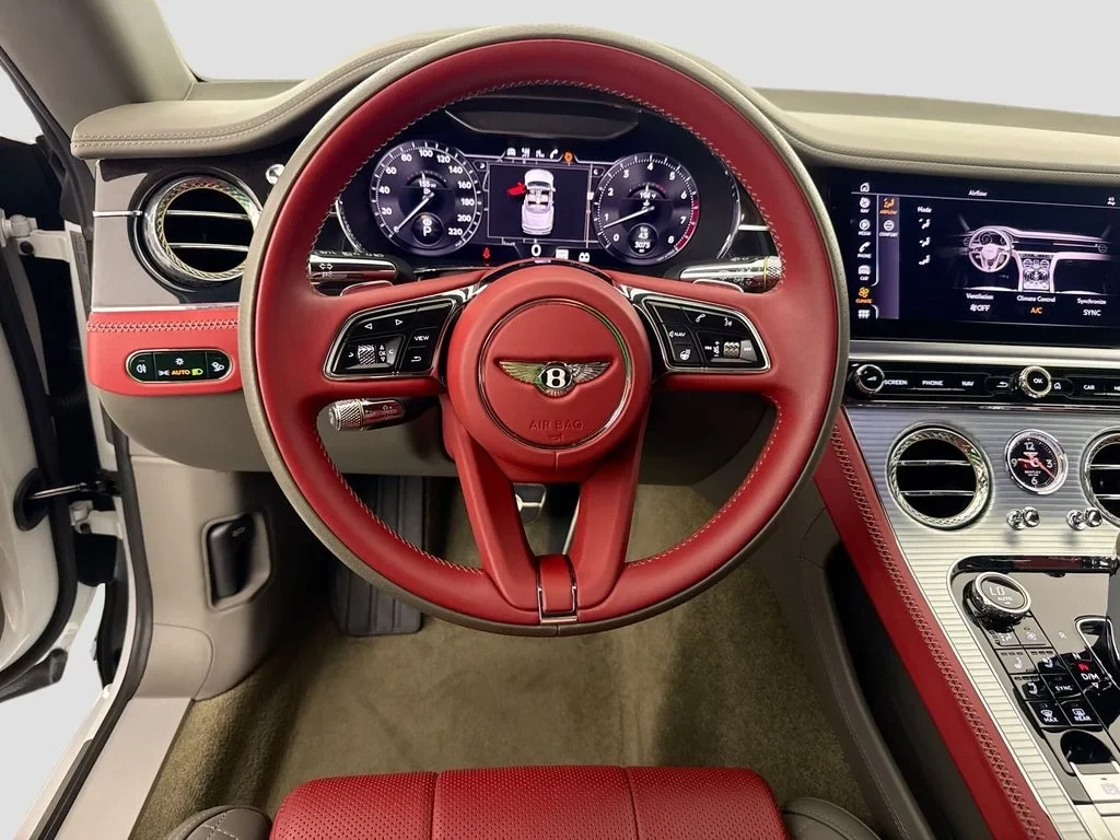 2022 Bentley Continental GT Speed Convertible interior, dashboard
