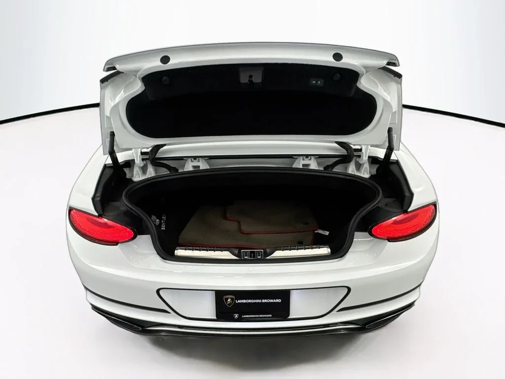 2022 Bentley Continental GT Speed Convertible trunk