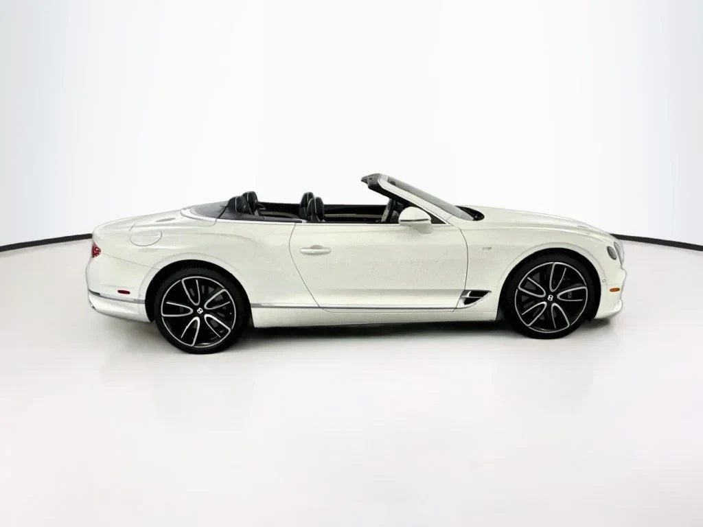 2022 Bentley Continental GT V8 Convertible for sale, exterior, White