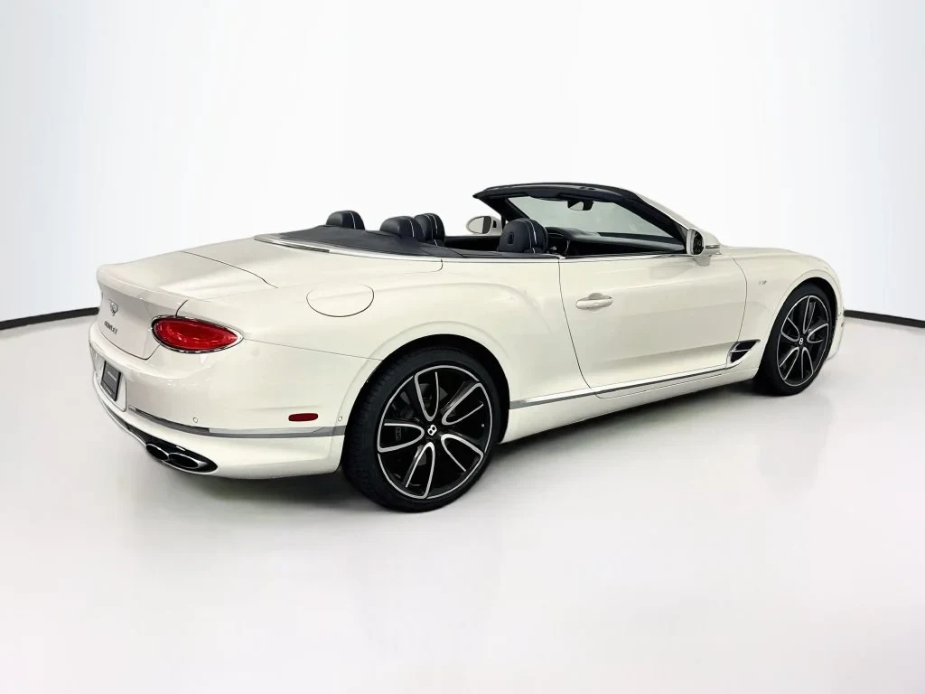 2022 Bentley Continental GT V8 Convertible for sale, exterior, White