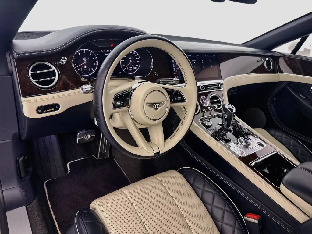 2022 Bentley Continental GT V8 Convertible interior, dashboard