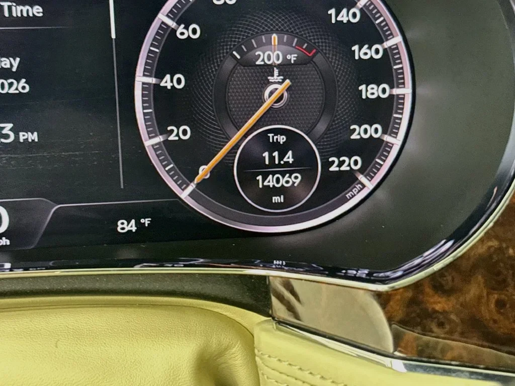 2022 Bentley Continental GT V8 Convertible interior