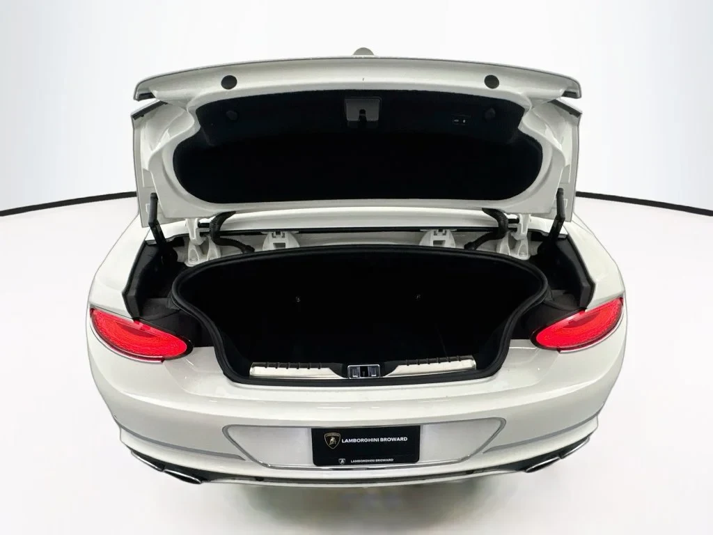 2022 Bentley Continental GT V8 Convertible trunk