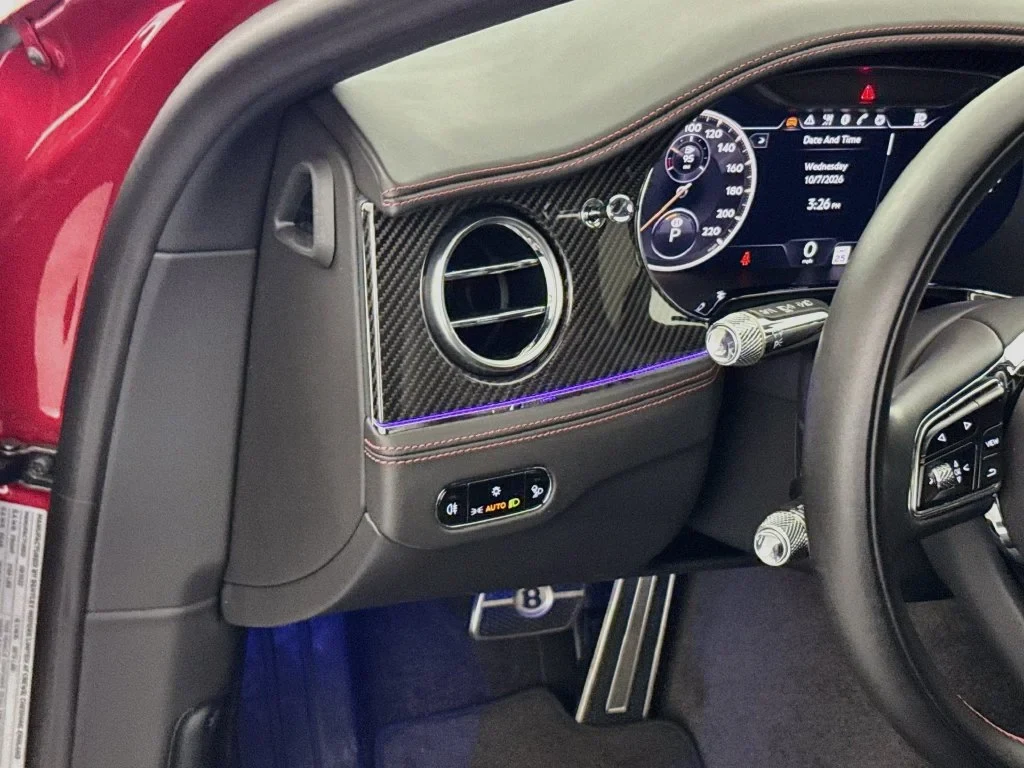 2022 Bentley Flying Spur V8 interior, Beluga