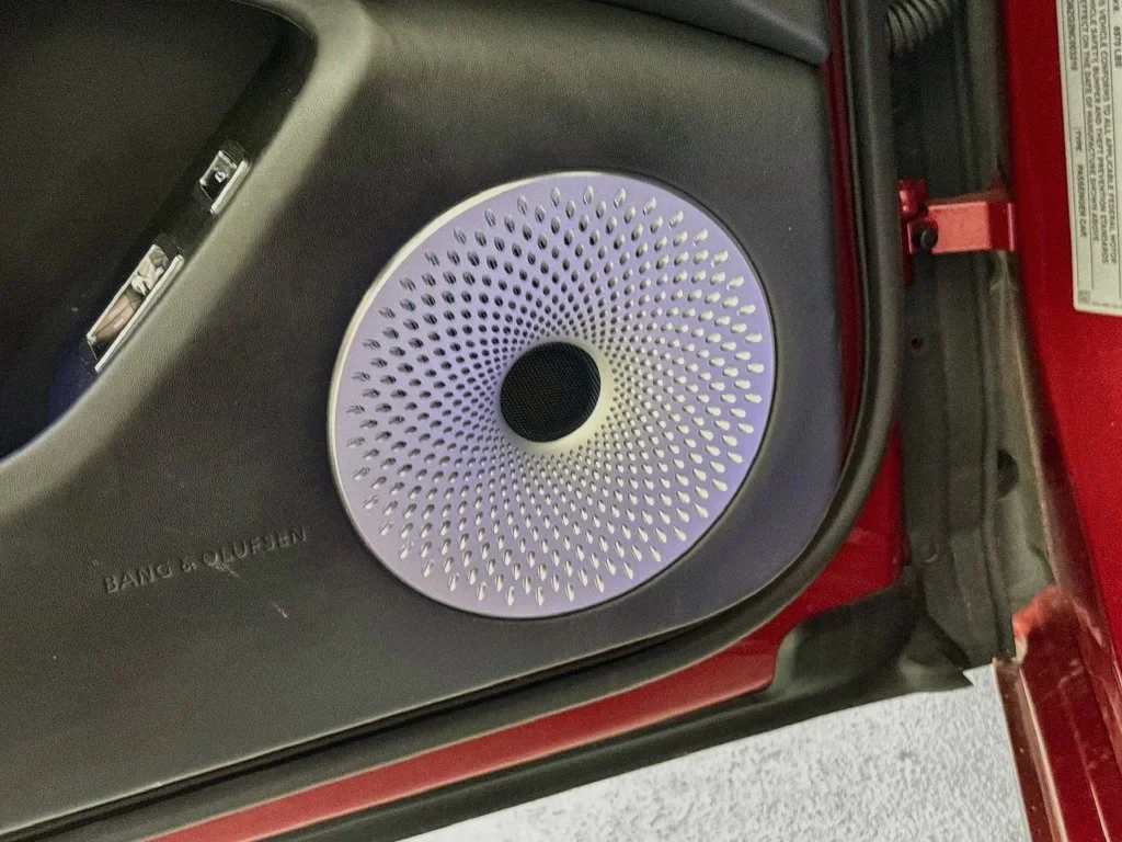 2022 Bentley Flying Spur V8 interior, door panel, Beluga