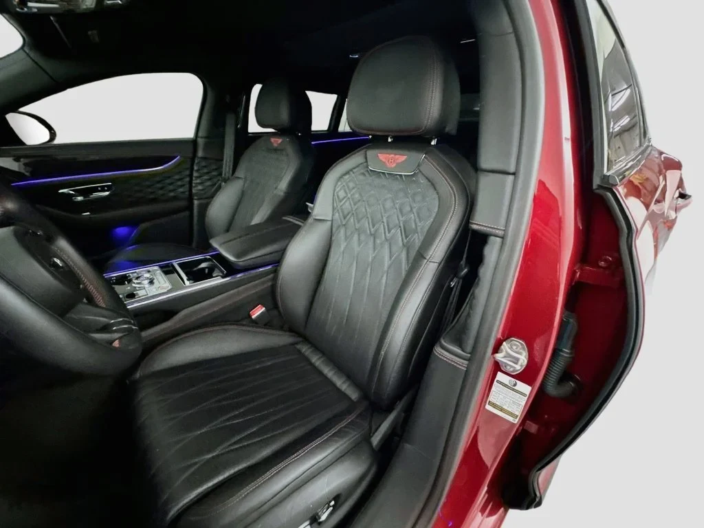 2022 Bentley Flying Spur V8 interior, seats, Beluga