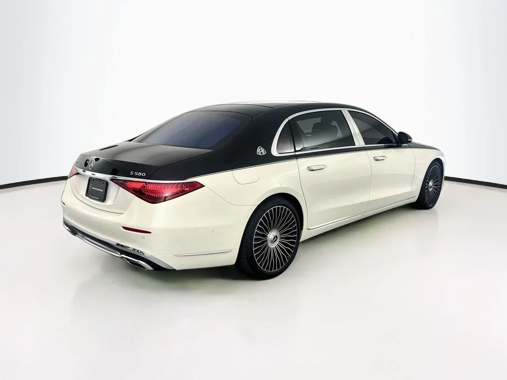 2022 Mercedes-Maybach S 580 for sale, exterior, White and black