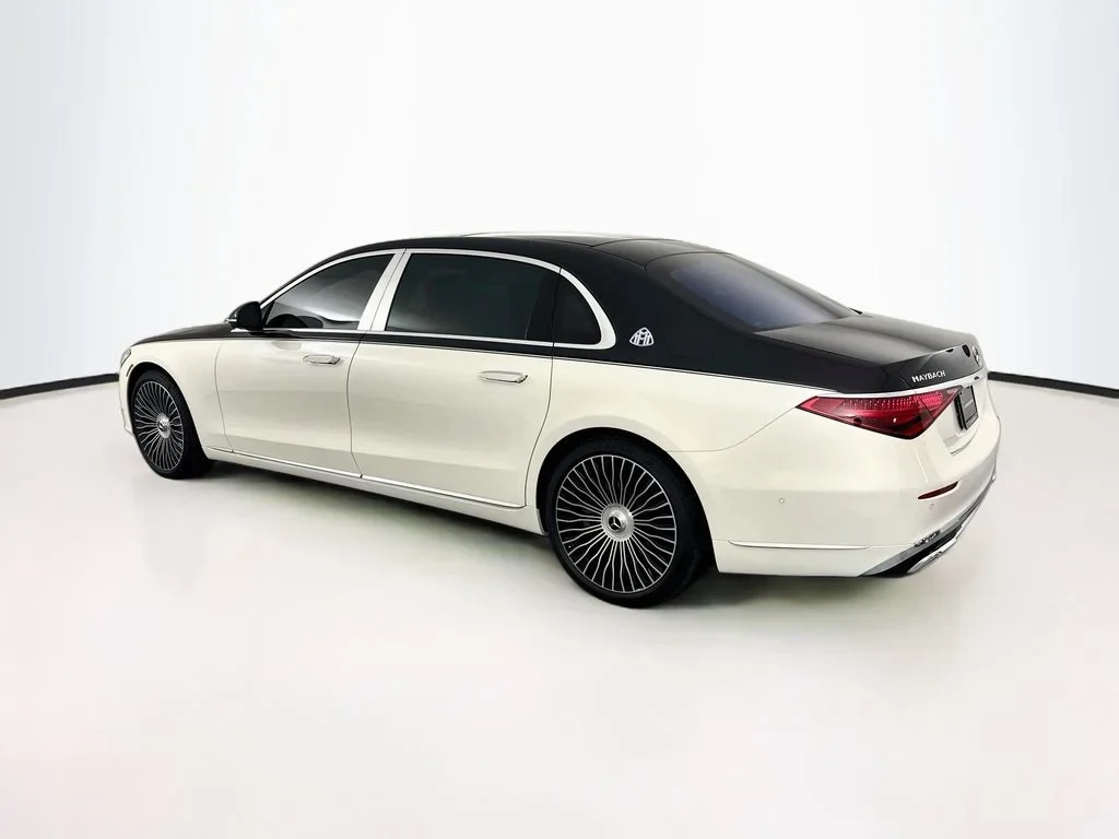 2022 Mercedes-Maybach S 580 for sale, exterior, White and black
