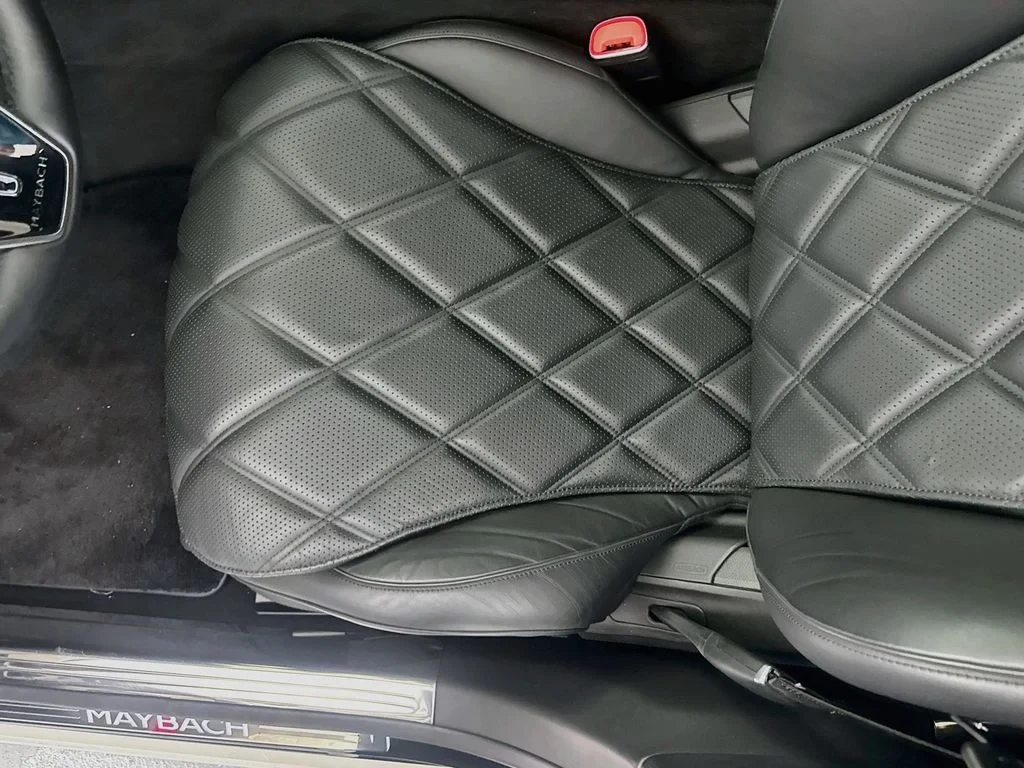 2022 Mercedes-Maybach S 580 interior, seats, Black Exclusive Nappa