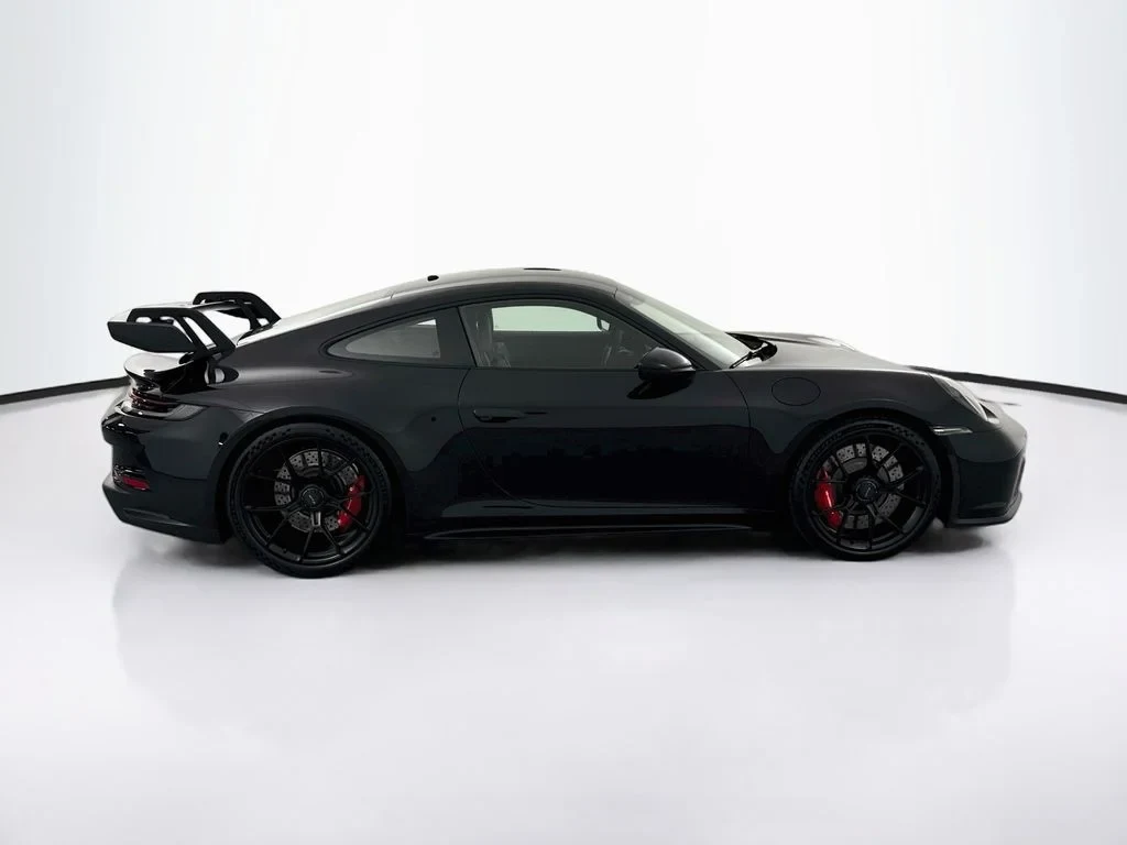 2022 Porsche 911 GT3, side profile, Black