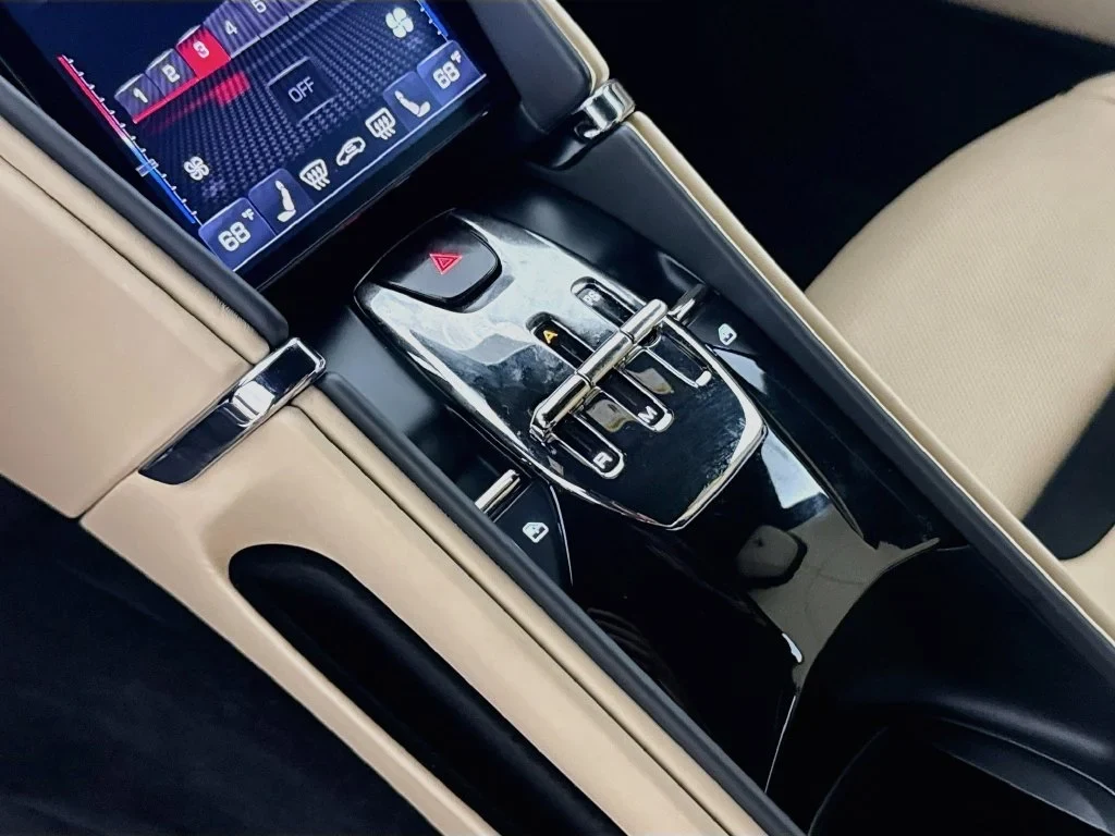 2023 Ferrari Roma interior, center console, Charcoal