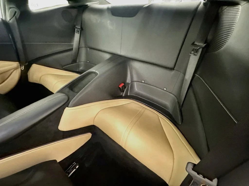 2023 Ferrari Roma interior, seats, Charcoal
