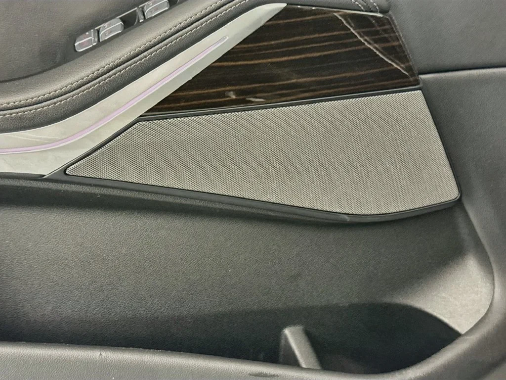 2024 BMW X7 xDrive40i interior, door panel, Black SensaTec