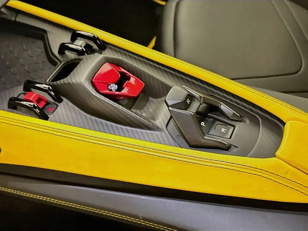 2024 Lamborghini Revuelto interior, Nero Ade