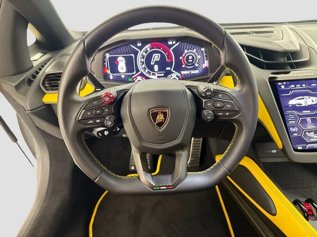 2024 Lamborghini Revuelto interior, dashboard, Nero Ade