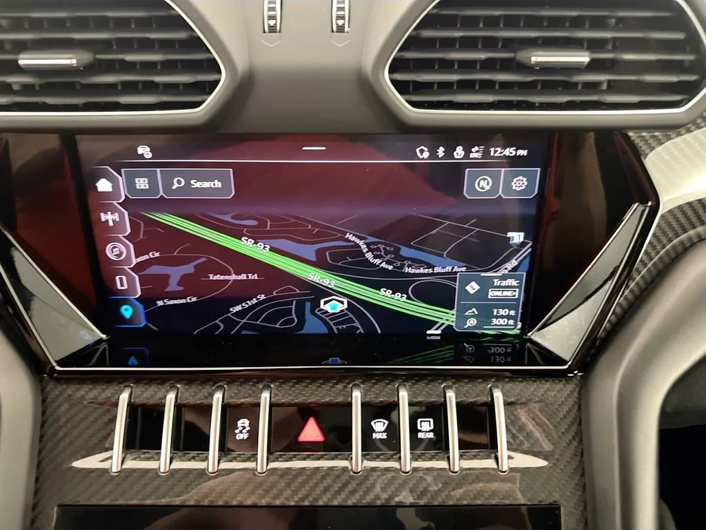 2024 Lamborghini Urus Performante interior, dashboard, Nero Ade Alcantara