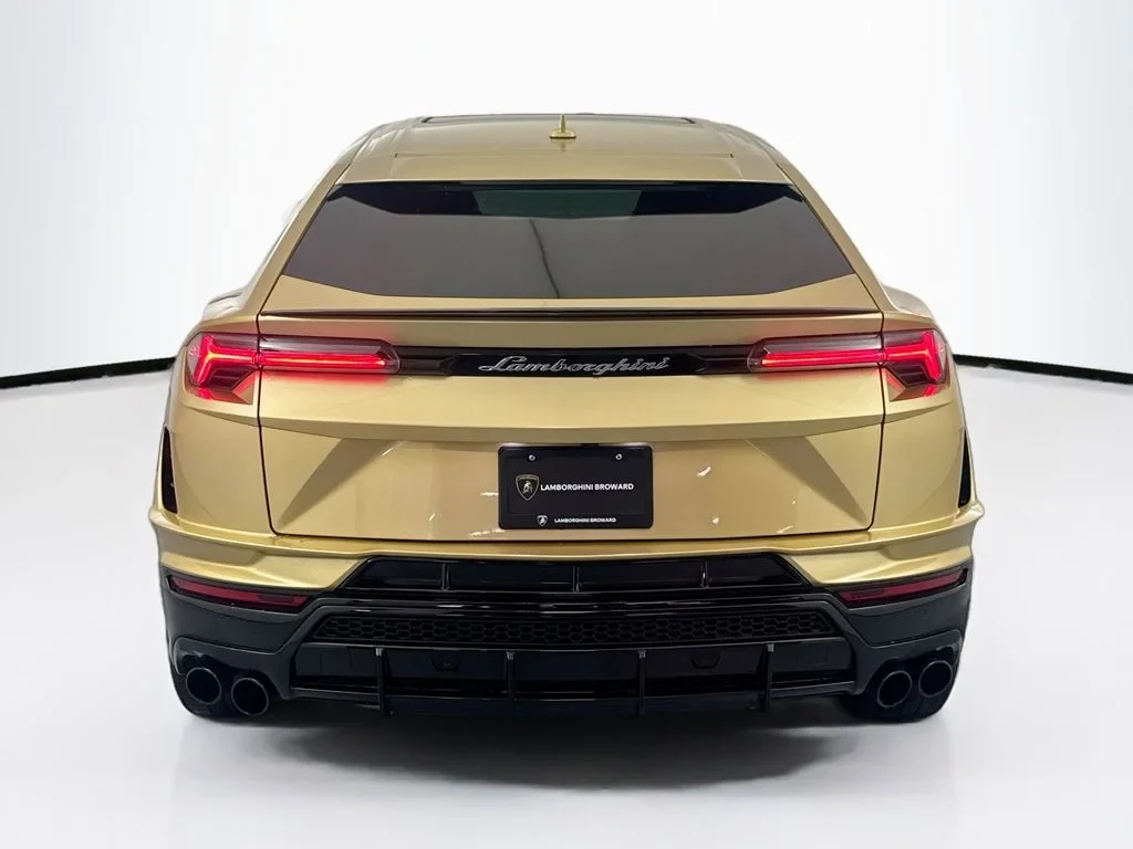 2024 Lamborghini Urus S, rear three-quarter view, Bronze