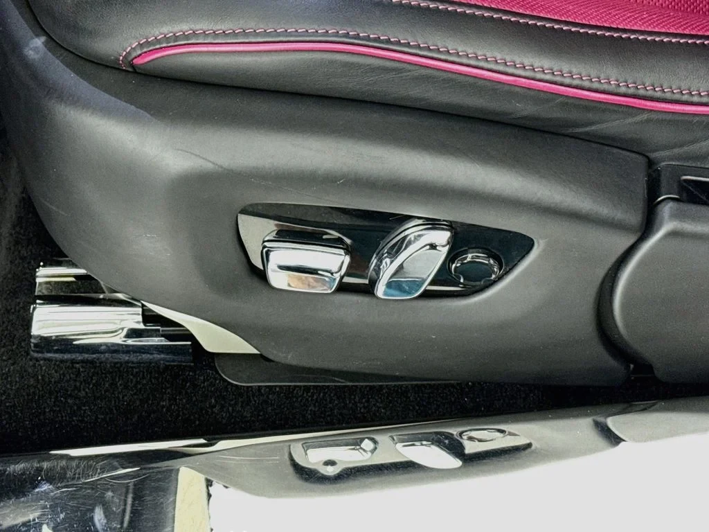 2024 Rolls-Royce Spectre interior, door panel, Black, with red leather