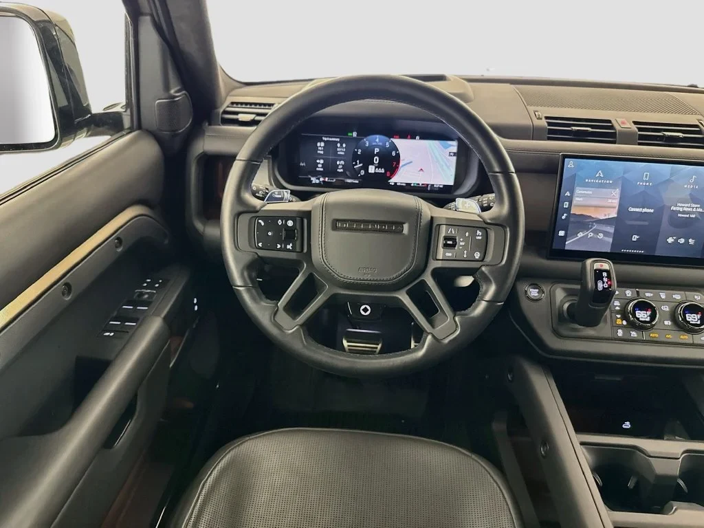 2025 Land Rover Defender 110 OCTA interior, dashboard, Ebony