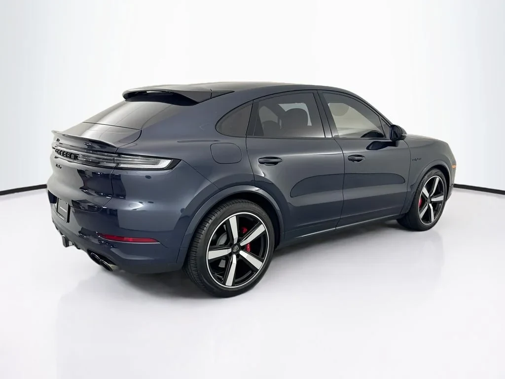 2025 Porsche Cayenne Turbo E-Hybrid Coupe for sale, exterior, Blue