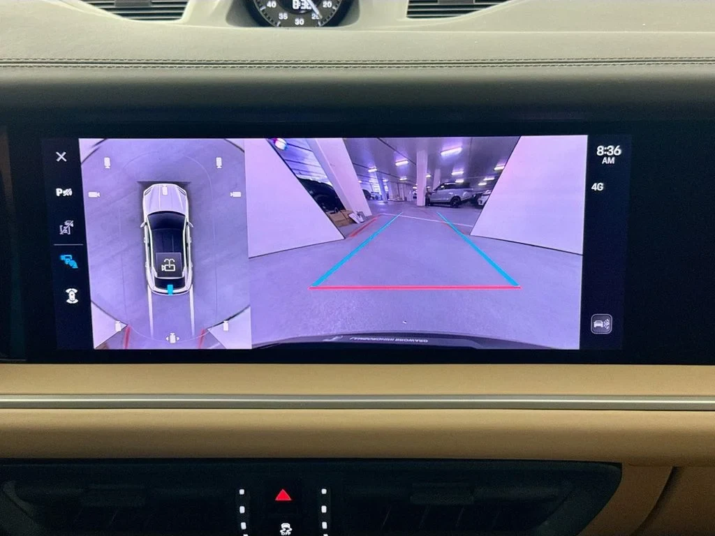 2025 Porsche Cayenne Turbo E-Hybrid Coupe interior, door panel