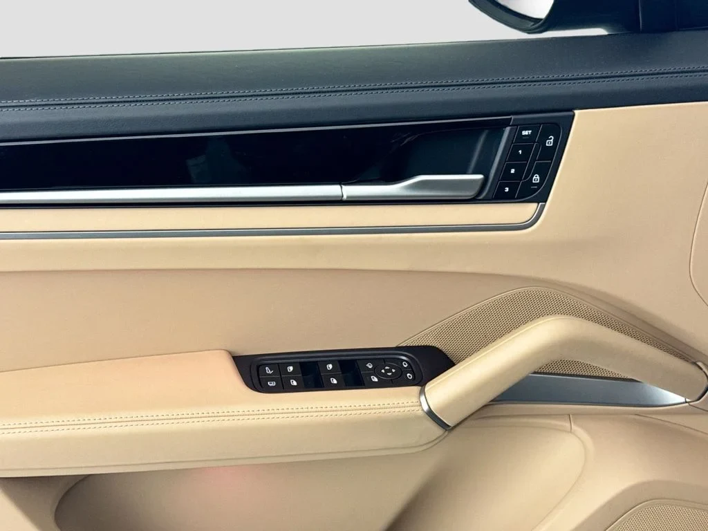 2025 Porsche Cayenne Turbo E-Hybrid Coupe interior, door panel