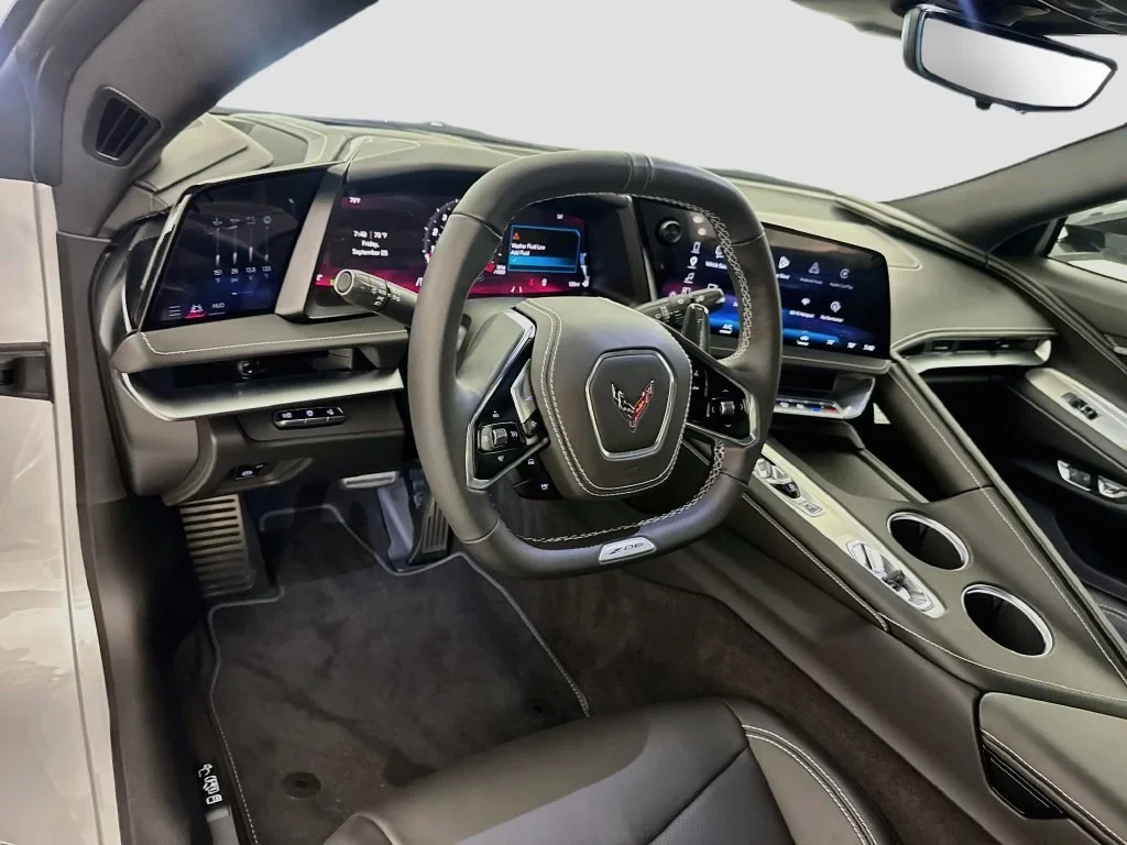 2026 Chevrolet Corvette Z06 interior, dashboard, Jet Black