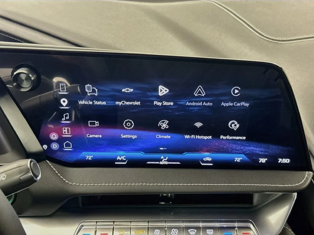 2026 Chevrolet Corvette Z06 interior, Jet Black
