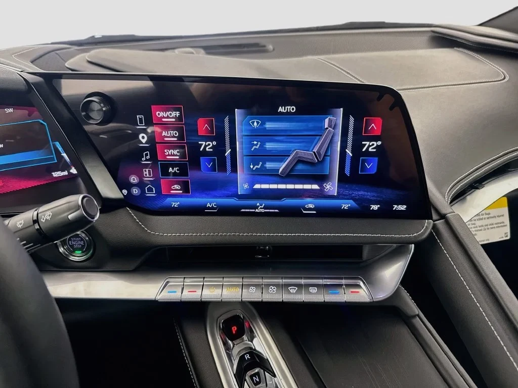 2026 Chevrolet Corvette Z06 interior, Jet Black