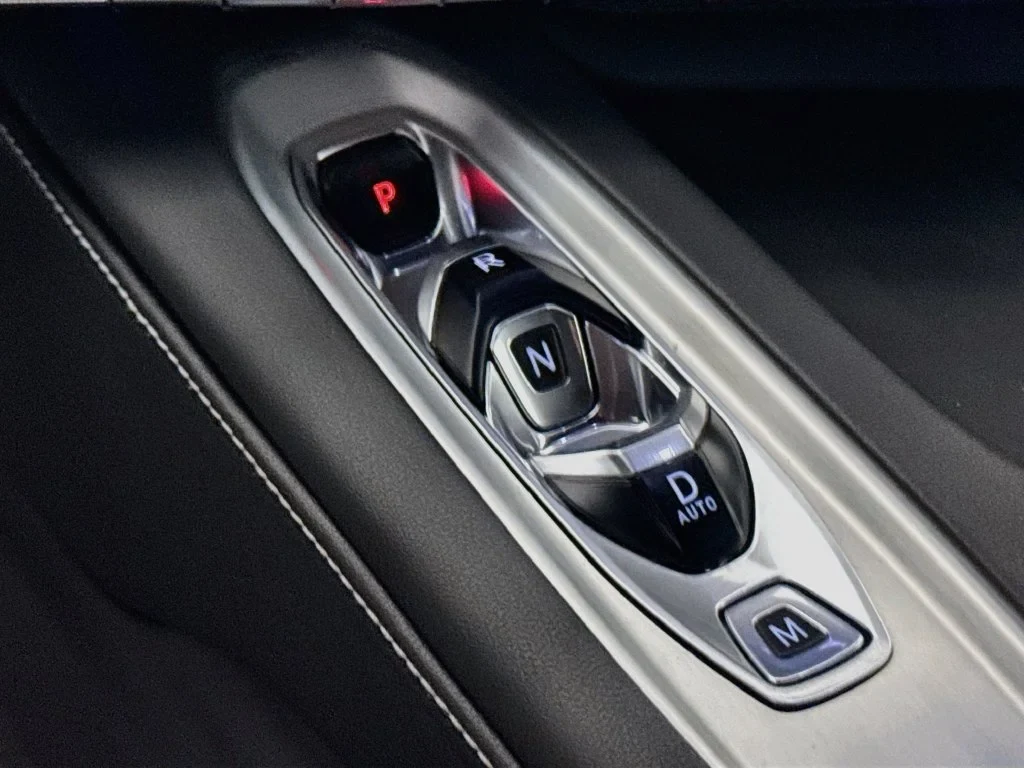 2026 Chevrolet Corvette Z06 interior, center console, Jet Black