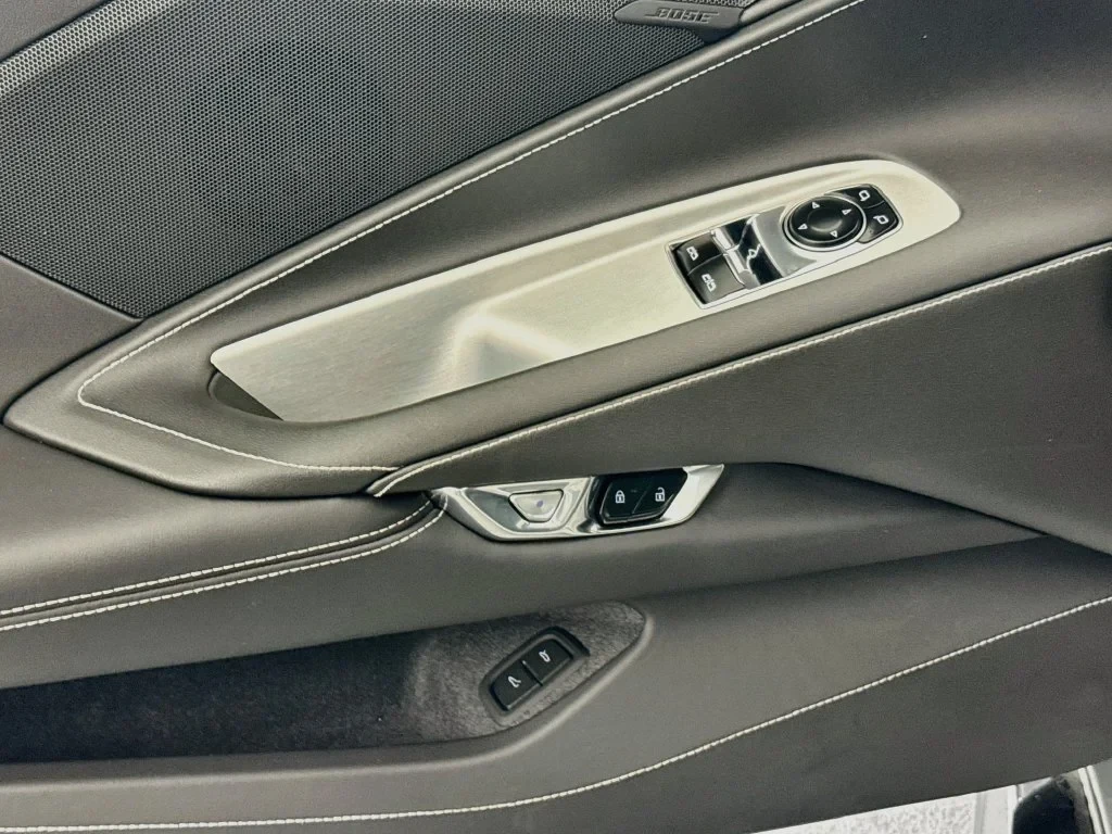 2026 Chevrolet Corvette Z06 interior, door panel, Jet Black