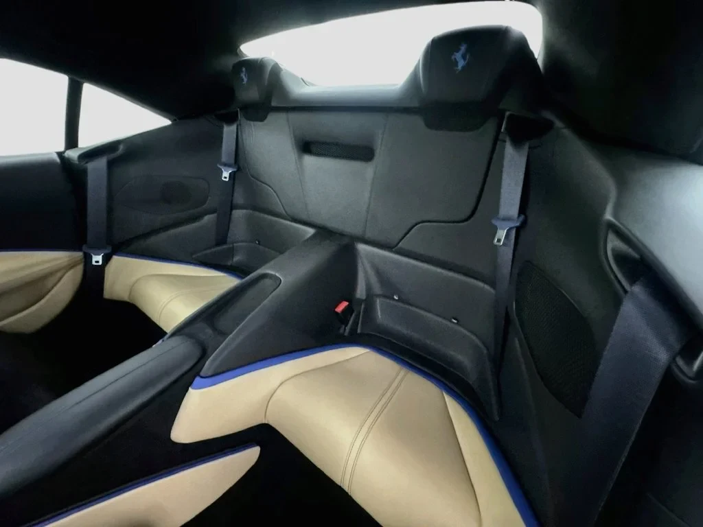 2026 Ferrari Roma Spider interior, seats, Beige Tradizione