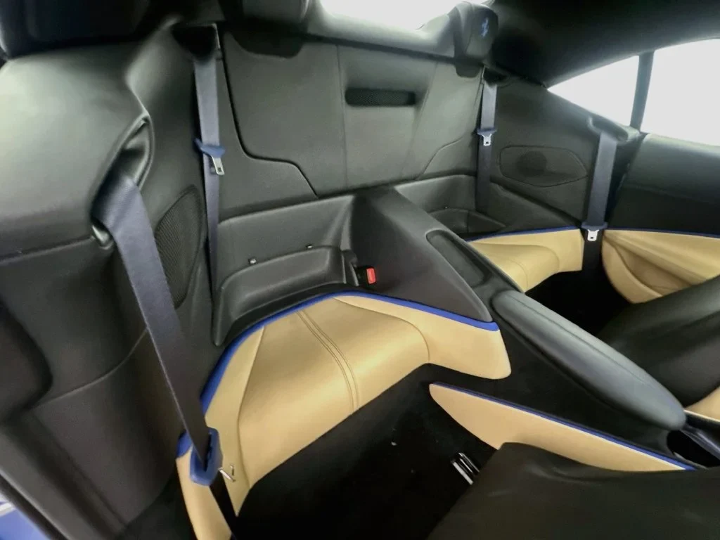 2026 Ferrari Roma Spider interior, seats, Beige Tradizione