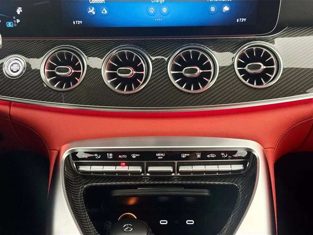 2026 Mercedes-AMG GT 63 S E Performance 4-Door Coupe interior, Red Nappa