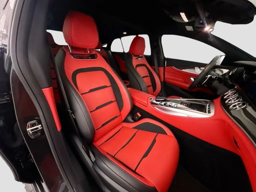 2026 Mercedes-AMG GT 63 S E Performance 4-Door Coupe interior, seats, Red Nappa