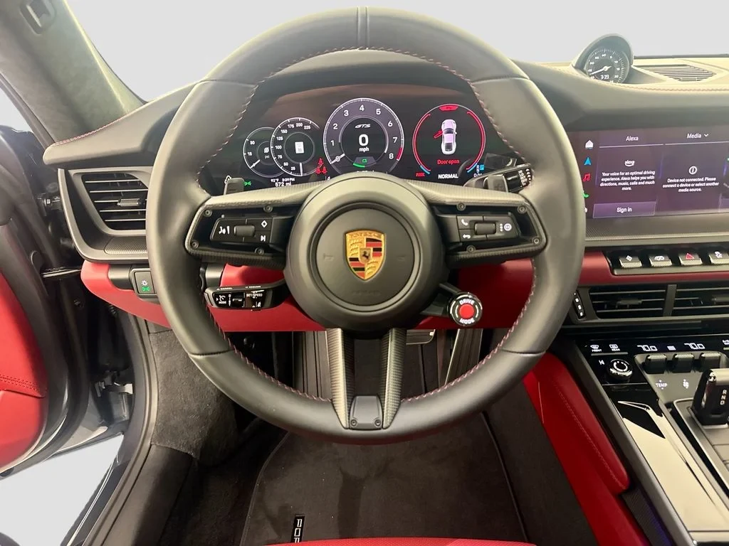 2026 Porsche 911 Carrera 4 GTS interior, dashboard