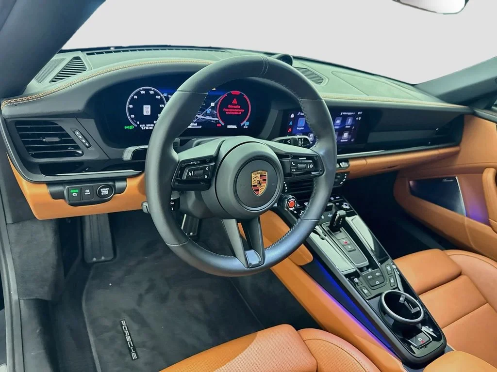 2026 Porsche 911 Carrera S Cabriolet interior, dashboard